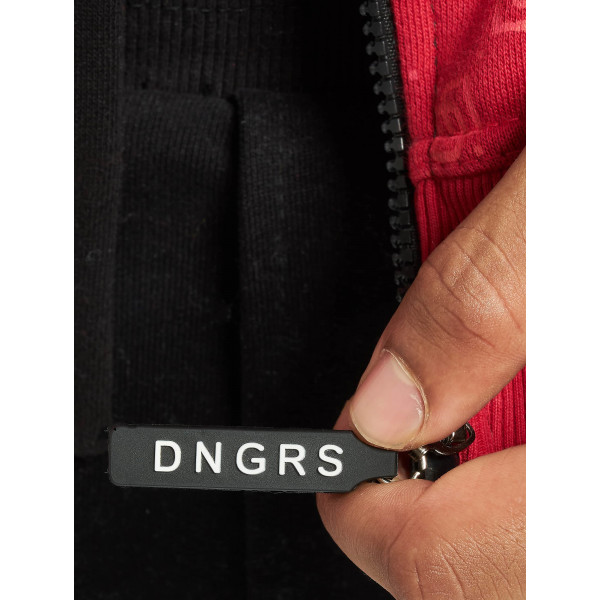 Dangerous DNGRS / Zip Hoodie Big Logo in black