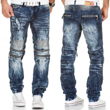 KOSMO LUPO nohavice pánske KM143 jeans džínsy