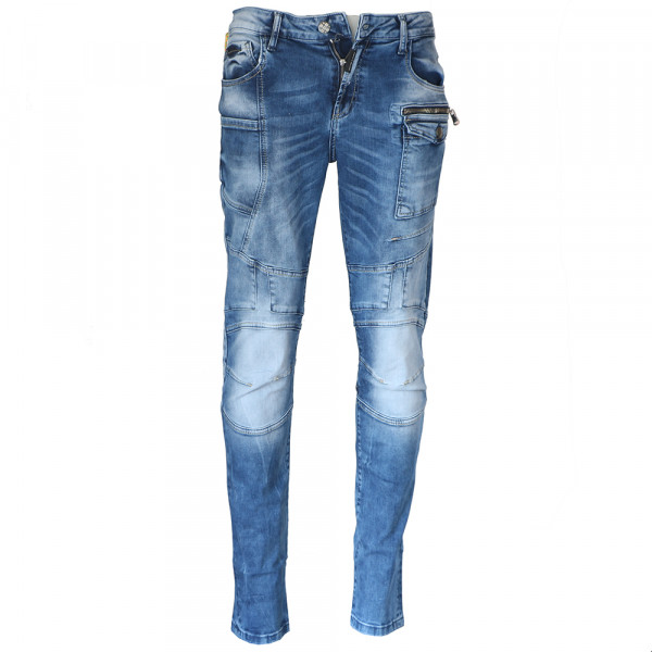 CIPO & BAXX kalhoty pánské CD577 slim fit L:34 jeans džíny