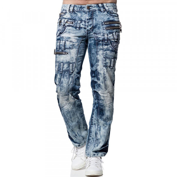 KOSMO LUPO nohavice pánske KM8009 džíny jeans