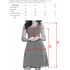 238-2 BETTY rozkloszowana sukienka z dekoltem - ZIELEŃ BUTELKOWA