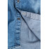 LAID BACK košeľa pánska 3689 jeans riflová