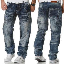 KOSMO LUPO nohavice pánske KM040 jeans džínsy