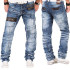KOSMO LUPO nohavice pánske KM012 jeans džínsy