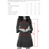 228-3 LUCY - plisowana wygodna sukienka - CZERWONA